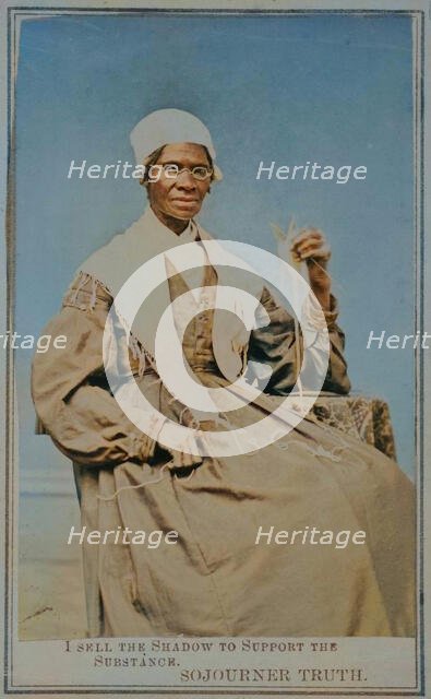 Untitled ("I Sell the Shadow to Support the Substance"), 1864/65. Creator: S. C. Wright.