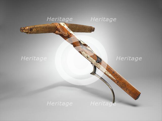 Crossbow of Count Ulrich V of Württemberg (1413-1480), German, probably Stuttgart, dated 1460. Creator: Heinrich Heid von Winterthur.