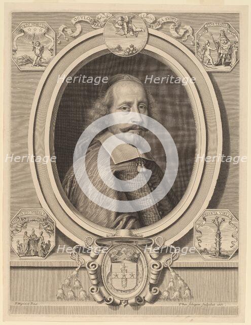 Cardinal Jules Mazarin, 1661. Creator: Pierre Louis van Schuppen.