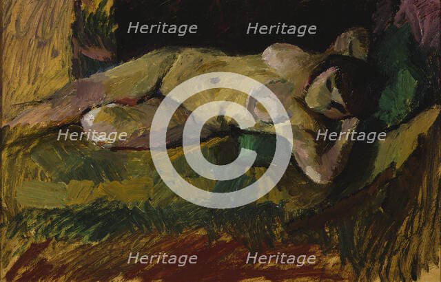 The Nude, 1913. Creator: Valle Rosenberg.