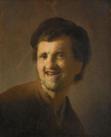 Laughing Young Man, c.1629-c.1630. Creator: Circle of Rembrandt.