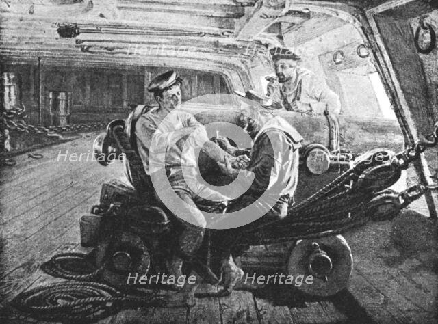 ''Pictures of the Year IX; "Union Jack"', 1890. Creator: Unknown.