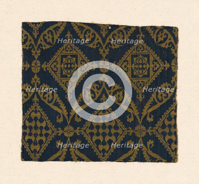 Fragment, Egypt, Mamluk period (1250-1517), 14th/ 15th  century. Creator: Unknown.