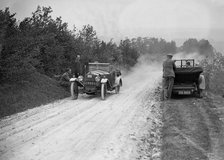 Frazer-Nash Boulogne taking part in the North West London Motor Club Trial, 1 June 1929. Artist: Bill Brunell.