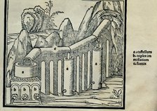 Of Architecture by Marco Vitruvius Pollio, treaty in 10 books, engraving from a water pipe, editi…