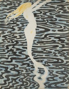 Sirène (Baigneuse), 1910. Creator: Spilliaert, Léon (1881-1946).