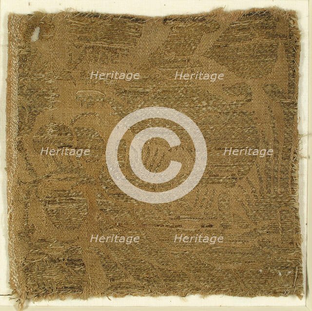 Textile, Brocade, Italian, 15th century. Creator: Unknown.