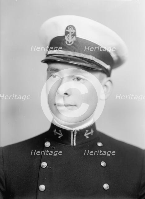 Richard G. Colbert, Midshipman - Portrait, 1933. Creator: Harris & Ewing.