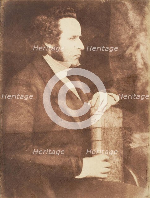 [Man], 1843-47. Creators: David Octavius Hill, Robert Adamson, Hill & Adamson.