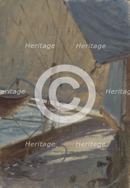 The Alda to starboard, c.1905. Creator: Henry Brokman.