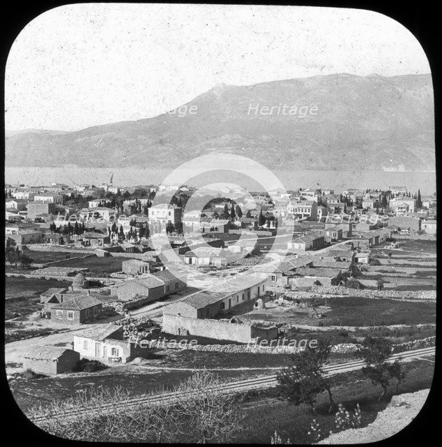 The New Town, Corinth, Greece, late 19th or early 20th century. Artist: Unknown