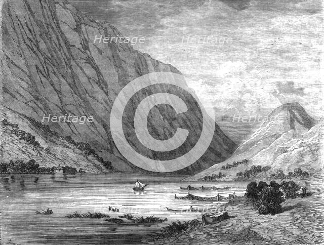 'View of the Trondhjem Fiord; Northern Wanderings', 1875. Creator: Frank Usher.