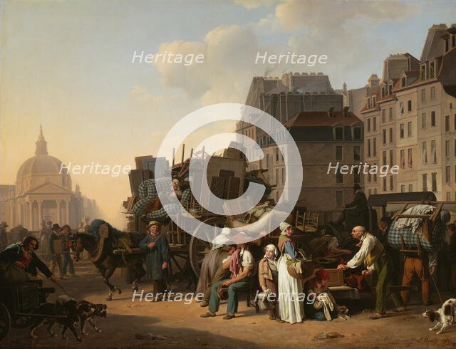 The Movings, 1822. Creator: Louis Leopold Boilly.
