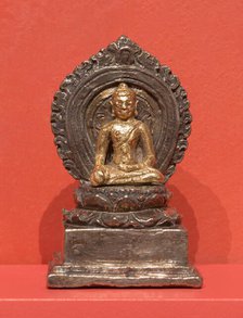 Transcendent Buddha Akshobhya, 9th/10th century. Creator: Unknown.