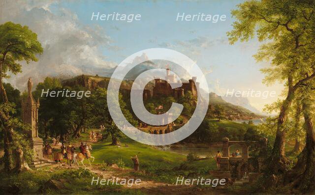 The Departure, 1837. Creator: Thomas Cole.