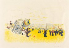 Children's Pastime (Jeux d'enfants), published 1897. Creator: Edouard Vuillard.