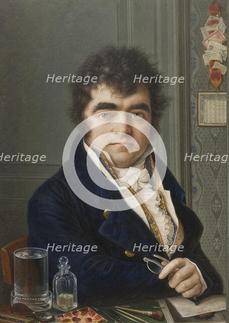 Self-portrait, 1817. Creator: Louis-Marie Autissier.