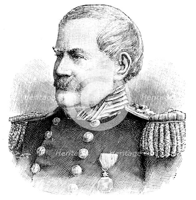 The late Admiral Beechey, 1895. Creator: P Naumann.