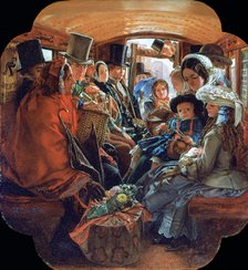 'Omnibus Life in London', 1859. Artist: William Maw Egley