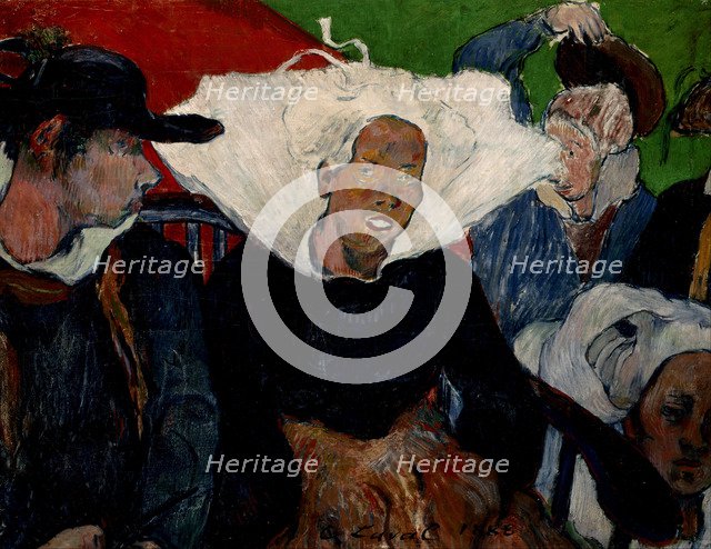 Going to Market, Brittany, 1888. Artist: Laval, Charles (1862-1894)