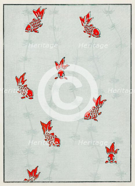 Illustration from Bijutsu Sekai (Art World), 1893-1896. Creator: Seitei (Shotei), Watanabe (1851-1918).