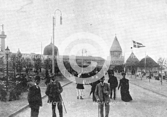 The White City on the Seashore: Danish National Exhibition - general view in the grounds..., 1909. Creator: Hermansen.