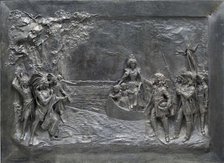 Madame de la Mothe Cadillac Memorial Tablet, c1903. Creator: Carlo Romanelli.