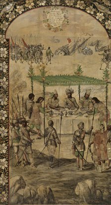 The Conquest of Mexico by Hernan Cortés.