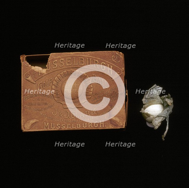 The Musselburgh Golf Ball. Artist: Unknown