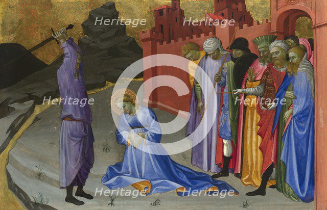 The Beheading of Saint Margaret, c.1410. Artist: Starnina, Gherardo (c. 1364-1413)