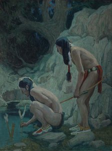 Sacred Waters, after 1902. Creator: Eanger Irving Couse.