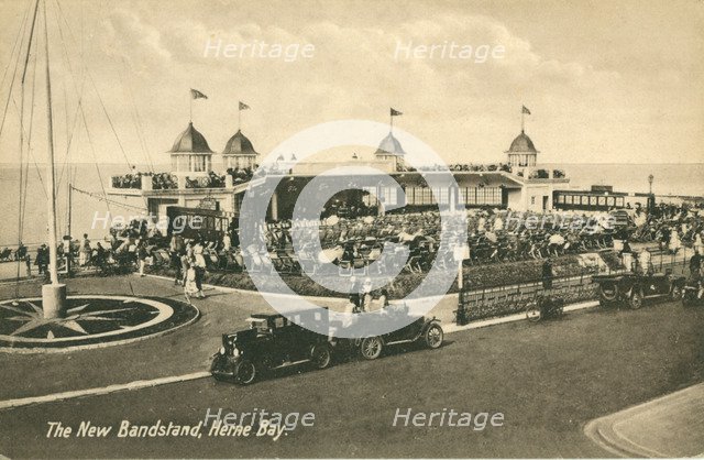 The New Bandstand, Herne Bay, Kent. Artist: Unknown