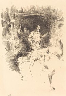 The Blacksmith, 1895/1896. Creator: James Abbott McNeill Whistler.
