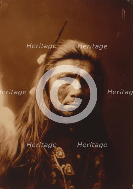 Nespilim man, c1904. Creator: Edward Sheriff Curtis.