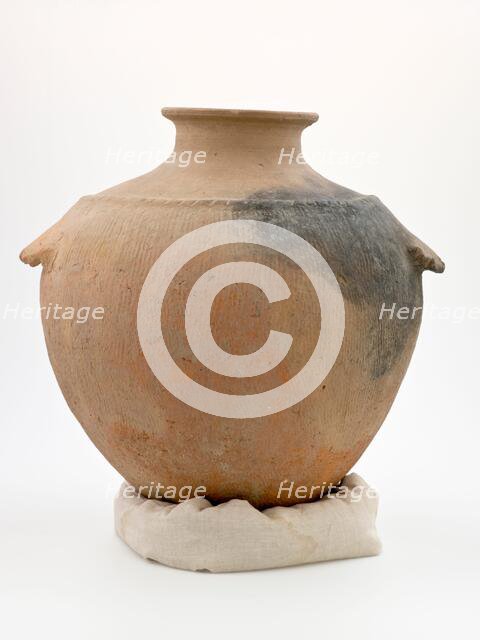 Large jar with conical base and rope pattern at shoulder, about 2050-1700 B.C.E.. Creator: Unknown.
