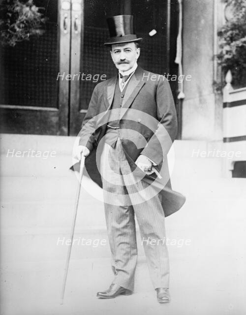 Dr. Carlos Manuel De Cespedes, Ambassador From Cuba, 1915. Creator: Harris & Ewing.