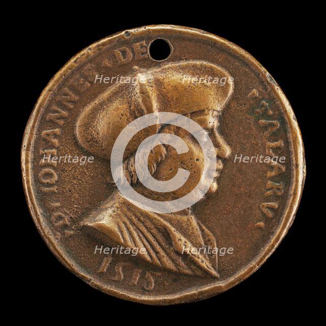 Jean de Talaru, died 1550, Canon of Fourvière 1517, 1518. Creator: Medallist of 1518.