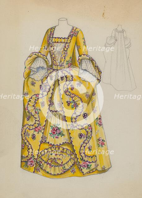 Dress, c. 1936. Creator: Jean Peszel.