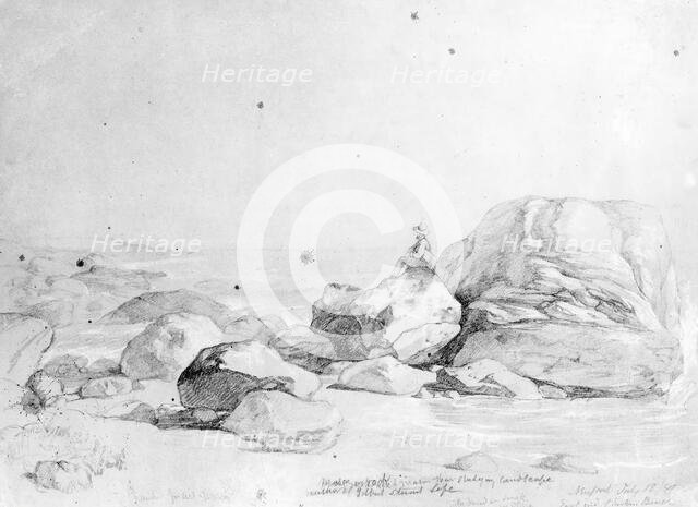 Mr. Mason by the Sea, 1849. Creator: Daniel Huntington.