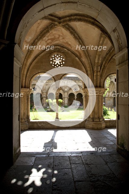 Cloister, Old Cathedral of Coimbra, Portugal, 2009.  Artist: Samuel Magal