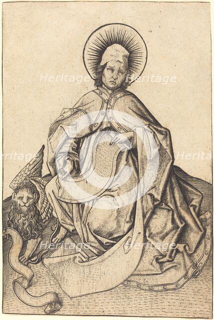 Saint Mark, c. 1460/1465. Creator: Master ES.
