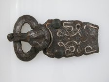 Belt Buckle, Frankish, 7th century. Creator: Unknown.