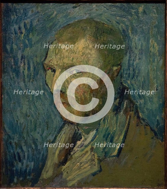 Self-Portrait, 1889. Creator: Gogh, Vincent, van (1853-1890).