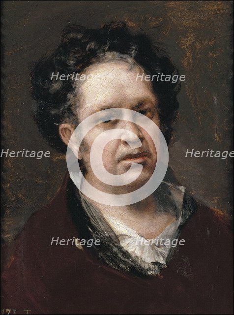 Self-Portrait, 1815. Artist: Goya, Francisco, de (1746-1828)