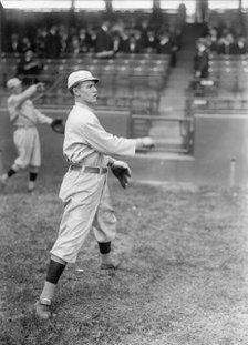 Baseball - Professional Players, Joe Wood, 1913. Creator: Harris & Ewing.
