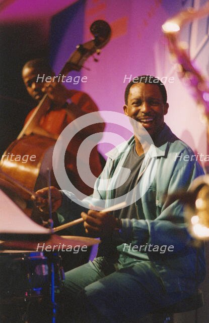 Herlin Riley, Nairn International Jazz Fesival, Scotland, 2004. Creator: Brian Foskett.