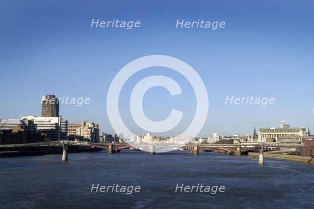 Blackfriars Bridge, London 2005. Artist: Unknown.