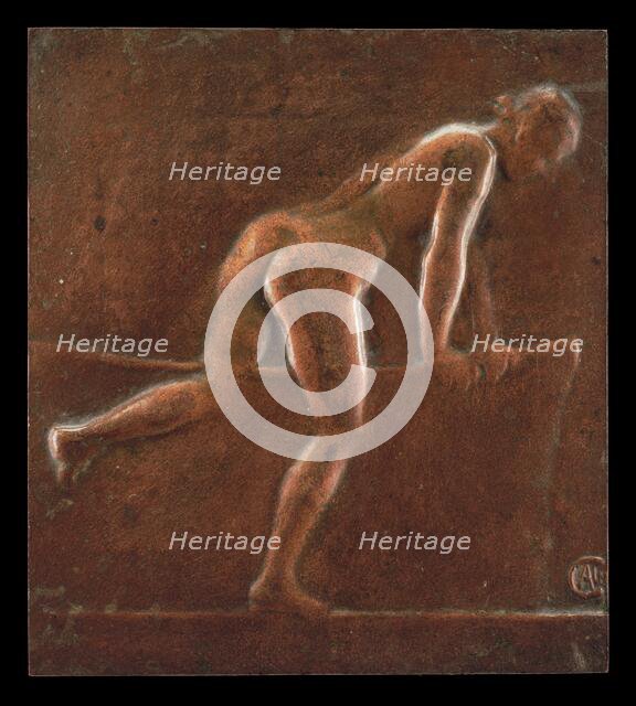 Bather, c. 1890. Creator: Alexandre Louis Marie Charpentier.