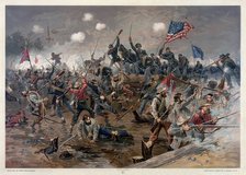 The Battle of Spotsylvania Court House, 1887.
