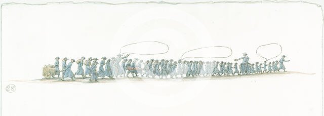 German naval bombardment of Scarborough, North Yorkshire, 1914 (2014). Creator: Judith Dobie.